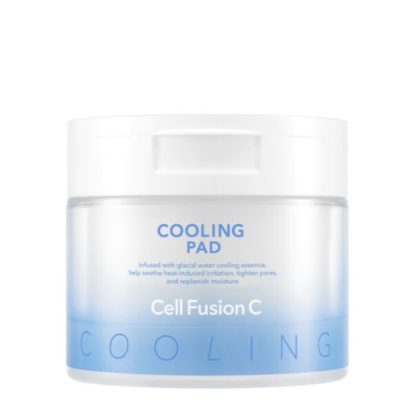 CELL FUSION C First Cooling Pad – vėsinantis ir drėkinantis veido tonikas, 70 vnt.